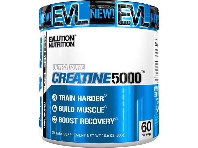 Креатин моногидрат Evlution Nutrition Creatine 5000 300g Pure