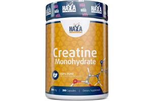 Креатин моногидрат Haya Labs Sports Creatine Monohydrate 500 mg 200 Caps