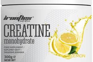 Креатин моногидрат IronFlex Creatine Monohydrate 300 g /120 servings/ Lemon