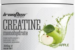 Креатин моногидрат IronFlex Creatine Monohydrate 300 g /120 servings/ Apple