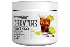 Креатин моногидрат IronFlex Creatine Monohydrate 300 g /120 servings/ Cola Lime