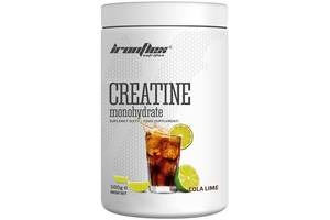 Креатин моногидрат IronFlex Creatine Monohydrate 500 g /200 servings/ Cola Lime