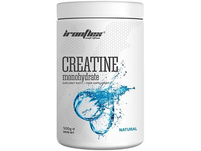 Креатин моногидрат IronFlex Creatine Monohydrate 500 g /200 servings/ Natural