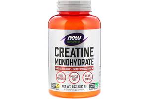 Креатин моногидрат NOW Foods Creatine Monohydrate 227 g /45 servings/ Unflavored