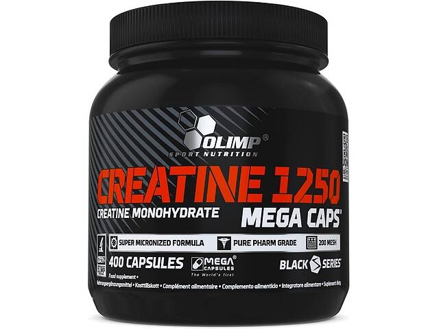 Креатин моногидрат Olimp Nutrition Creatine 1250 Mega Caps 400 Caps