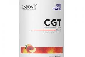 Креатин моногидрат OstroVit CGT 600 g /30 servings/ Peach