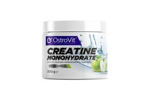 Креатин моногидрат OstroVit Creatine Monohydrate 300 g /120 servings/ Green Apple