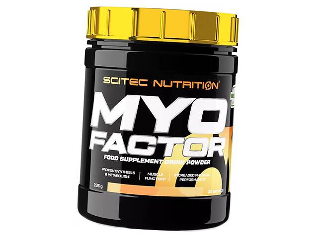 Креатин Моногидрат с Аминокислотами и Витаминами MyoFactor Scitec Nutrition 285г Персиковый ледяной чай (31087020)