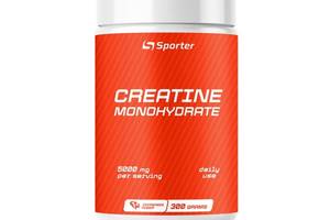 Креатин моногидрат Sporter Creatine Monohydrate 300 g /60 servings/ Unflavored
