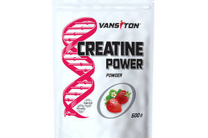 Креатин моногидрат Vansiton Creatine Monohydrate 500 g /100 servings/ Strawberry