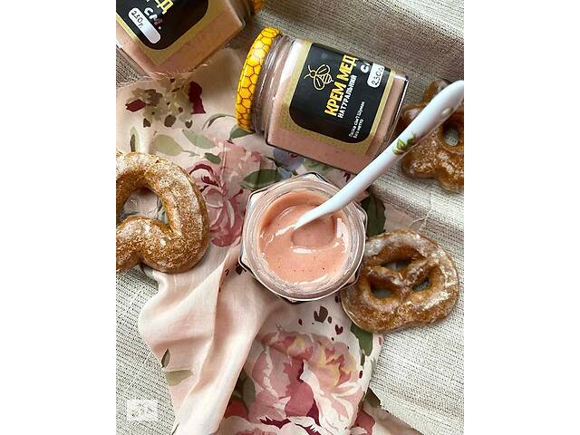 Крем-мед із додаванням ягід та фруктів. - Фото 2