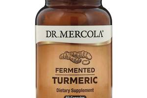 Куркума ферментированная, Fermented Turmeric, Dr. Mercola, 60 капсул