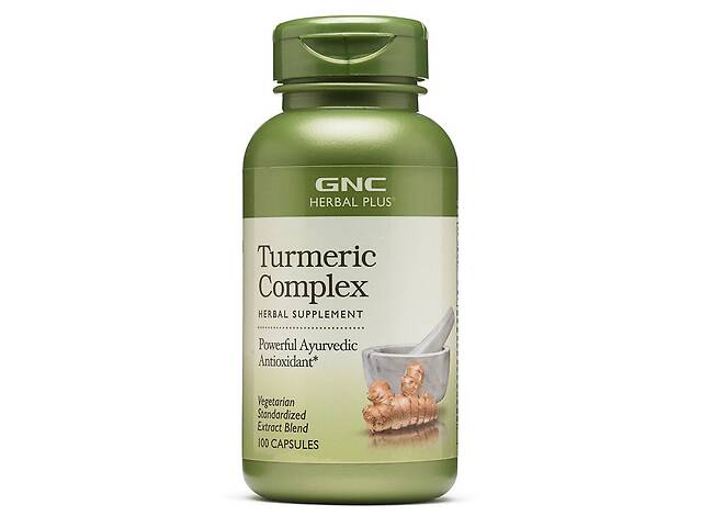 Куркума GNC Herbal Plus Turmeric Complex 100 Caps
