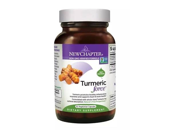 Куркума New Chapter Turmeric Force 30 Veg Caps NC6043