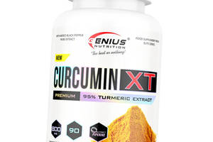 Куркумин и Экстракт черного перца Curcumin-XT Genius Nutrition 90капс (71562002)