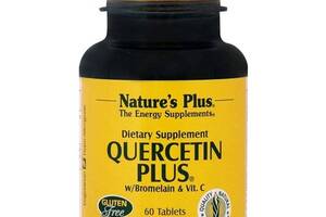 Кверцетин Nature's Plus NTP2563 Quercetin Plus 60 Tabs