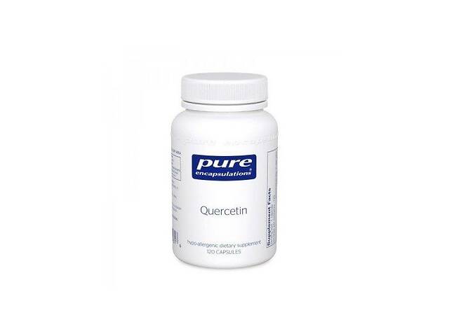 Кверцетин Pure Encapsulations Quercetin 250 mg 120 Caps PE-00231