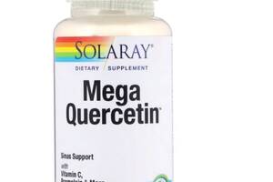 Кверцетин Solaray Mega Quercetin 60 Veg Caps SOR-44686