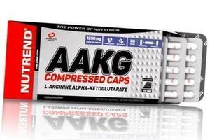 L Аргинин Альфа Кетоглутарат AAKG Compressed Nutrend 120капс (27119008)