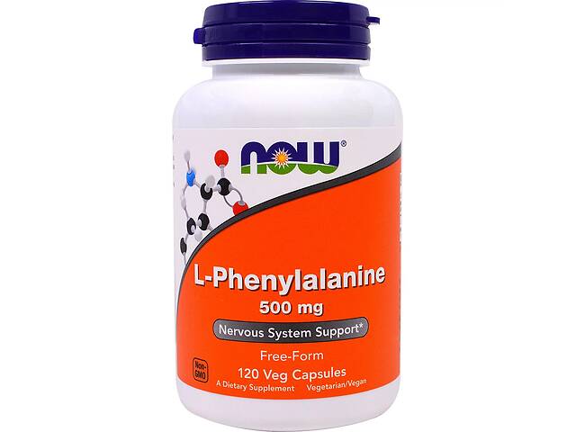 L-Фенилаланин Now Foods 500 мг 120 капсул (NF0132)