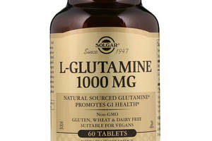 L-Глютамин L-Glutamine Solgar 1000 мг 60 таблеток