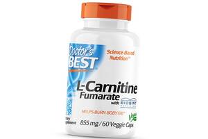 Л Карнитин Фумарат L-Carnitine Fumarate Doctor's Best 60вегкапс (02327001)