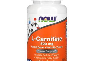L-карнитин Now Foods 500 мг 60 вегетарианских капсул