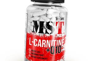 L-Карнитин с Коэнзимом Q10 L-carnitine+Q10 MST 90капс (02288001)