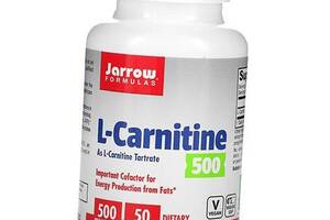 Л Карнитин Тартрат в капсулах L-Carnitine 500 Jarrow Formulas 50вегкапс (02345006)