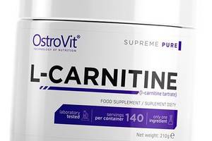 Л Карнитин Тартрат в порошке L-carnitine Ostrovit 210г Без вкуса (02250004)