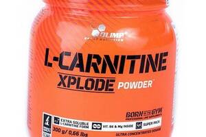 Л Карнитин Тартрат в порошке L-Carnitine Xplode Olimp Nutrition 300г Вишня (02283017)