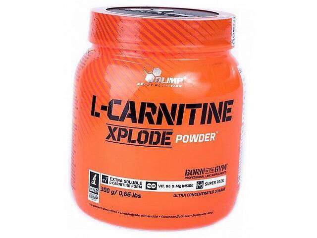 Л Карнитин Тартрат в порошке L-Carnitine Xplode Olimp Nutrition 300г Вишня (02283017)