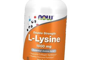 Л Лизин L-Lysine Double Strength 1000 Now Foods 250таб (27128018)