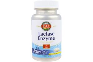 Лактаза KAL Lactase Enzyme 250 mg 60 Softgels CAL-80206