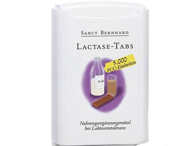 Лактаза Sanct Bernhard Lactase 5000 FCC 150 Tabs