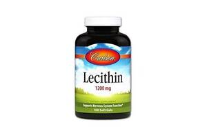 Лецитин Carlson Labs Lecithin 1200 mg 100 Soft Gels