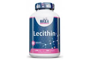 Лецитин Haya Labs Lecithin 1200 mg 100 Softgels