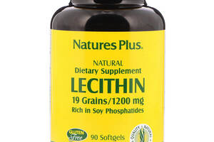 Лецитин Nature's Plus Lecithin 1200 mg 90 Softgels NTP4160