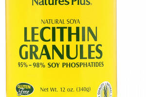 Лецитин Nature's Plus Lecithin Granules Natural Soya 12 oz 340 g /45 servings/