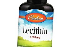 Лецитин соевый Lecithin 1200 Carlson Labs 100гелкапс (72353001)