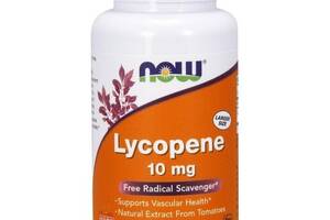 Ликопин NOW Foods Lycopene 10 mg 120 Softgels