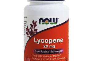Ликопин NOW Foods Lycopene 20 mg 50 Softgels