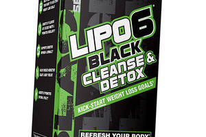 Липо 6 жиросжигатель очищение и детокс Nutrex Lipo-6 Black Cleanse & Detox 60 капс (02152026)