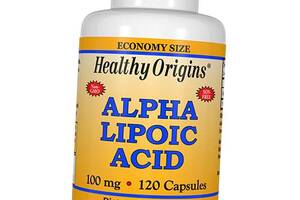 Липоевая кислота для похудения Alpha Lipoic Acid 100 Healthy Origins 120капс (70354002)