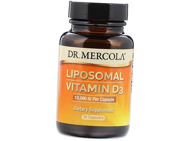 Липосомальный Витамин Д Liposomal Vitamin D3 10000 Dr. Mercola 30капс (36387030)