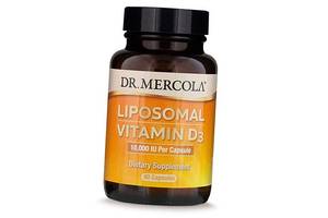 Липосомальный Витамин Д Liposomal Vitamin D3 10000 Dr. Mercola 90капс (36387030)