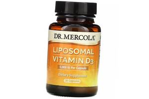 Липосомальный Витамин Д Liposomal Vitamin D3 5000 Dr. Mercola 30капс (36387004)