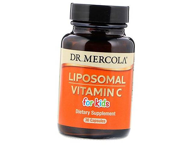 Липосомальный Витамин С для детей Liposomal Vitamin C for Kids Dr. Mercola 30капс (36387029)