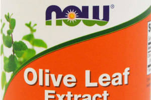 Листья оливы Olive Leaf Now Foods экстракт 500 мг 120 кап.