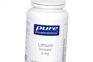 Литий Оротат Lithium (orotate) 5 Pure Encapsulations 90капс (36361112)